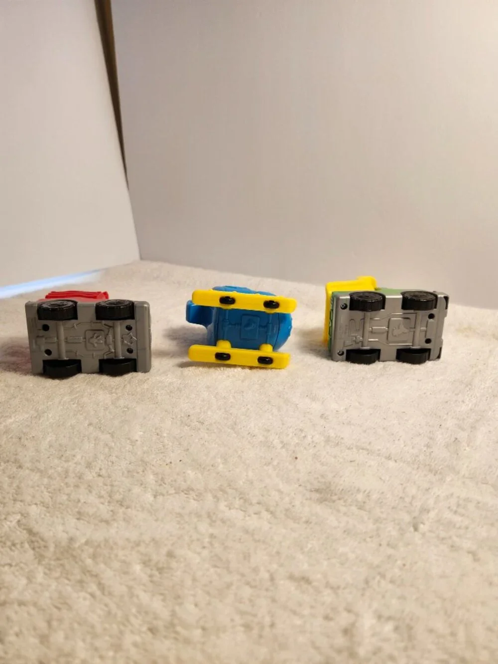 THREE VEHICLES FROM DISNEY GOFFY DONALD DUCK MICKEY MOUSE